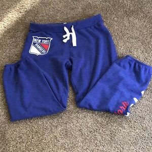 Women's New York Rangers joggers 
Size L